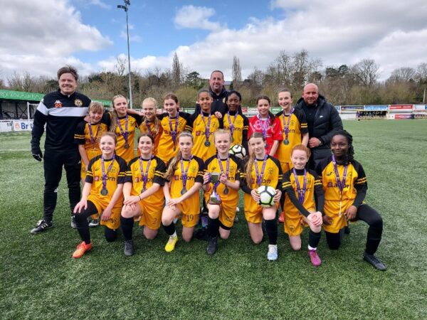 Congratulations To The Cray Wanderers U13s Girls U13s Merit Kent