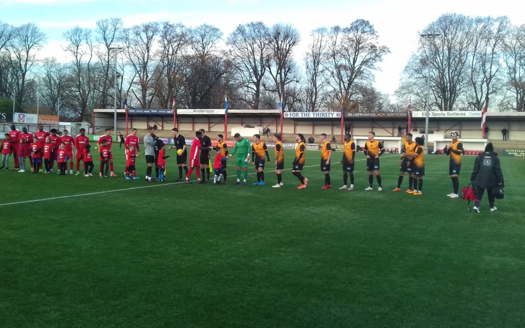 Carshalton Athletic 4 Cray Wanderers 0 – Isthmian Premier – Saturday 30th November, Match Report