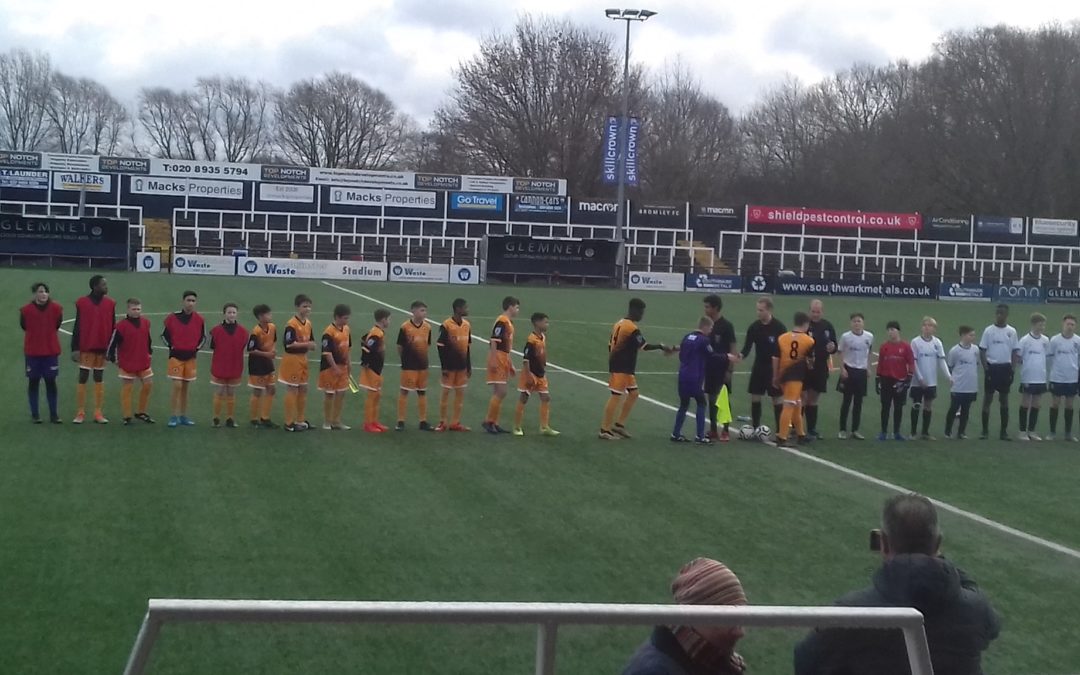 Cray Wanderers Youth Extra U13s Kent County Cup Semi Final