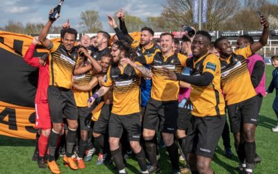 Cray Wanderers Flashback – 13/4/19 – Cray Wanderers vs Ashford United & Isthmian South-East Championship Celebrations