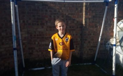 Cray Wanderers – Via Isthmian League Website –  James Jewell wins Young Fundraiser of the Year