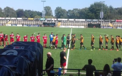 Cray Wanderers 2019-20 – That was the season that wasn’t – Pictorial Review – FA Cup Preliminary Round – Cray Wanderers vs Hythe Town