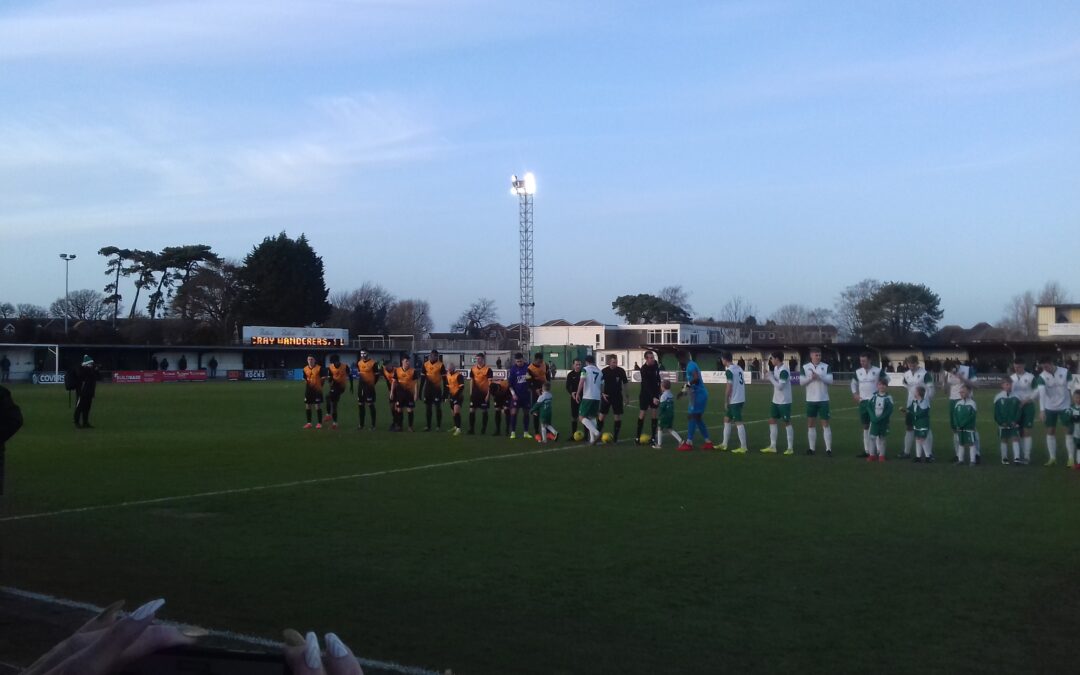 Cray Wanderers 2019-20 – That was the season that wasn’t – Pictorial Review – League Match 20 – Bognor Regis Bar Town vs Cray Wanderers, 14/12/19