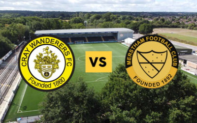 Cray Wanderers vs. Merstham – 3/10/20, Match postponed due to FA Cup 2nd Qualifying Round