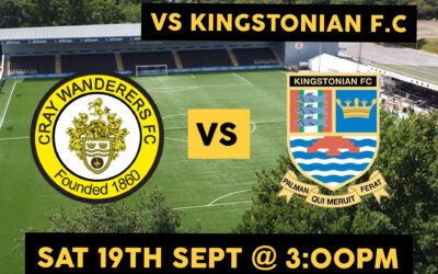 Cray Wanderers vs. Kingstonian – Pitching In Isthmian Premier – Saturday 19th September, 2020, Match Preview