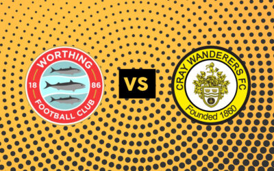 Cray Wanderers – Fixtures update – Worthing v Cray Wanderers now on Sunday 22nd November and played at Horsham FC.