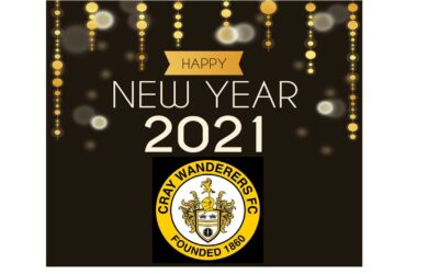 Happy New Year from all at Cray Wanderers