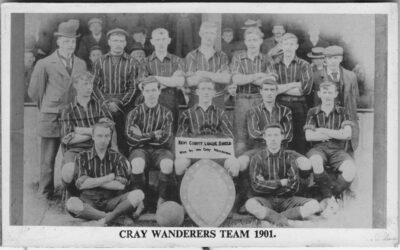 William Sampson – Cray Wanderers 1901-02 Kent League Championship Winning Medal.