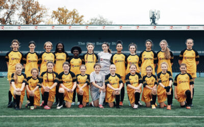 Cray Wanderers Girls Youth Football!