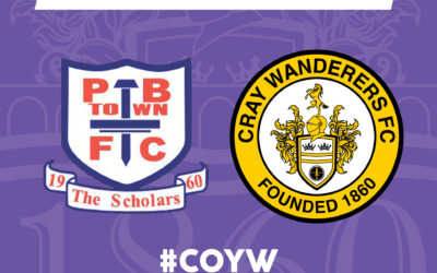 Potters Bar Town vs. Cray Wanderers – Isthmian Premier, Tues 1st February, 7.45 pm – Match Preview and Directions