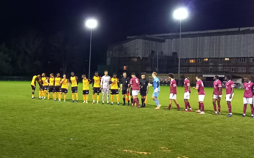 Potters Bar Town 2 Cray Wanderers 3 – Isthmian Premier, Tues 1st February – Match Report