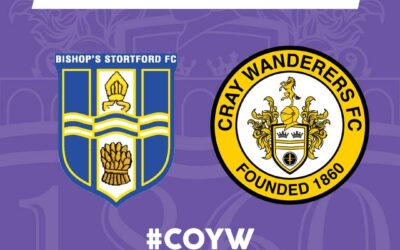 Bishop’s Stortford vs Cray Wanderers – Isthmian Premier, Sat. 23rd April, 3pm – Match Preview & Directions