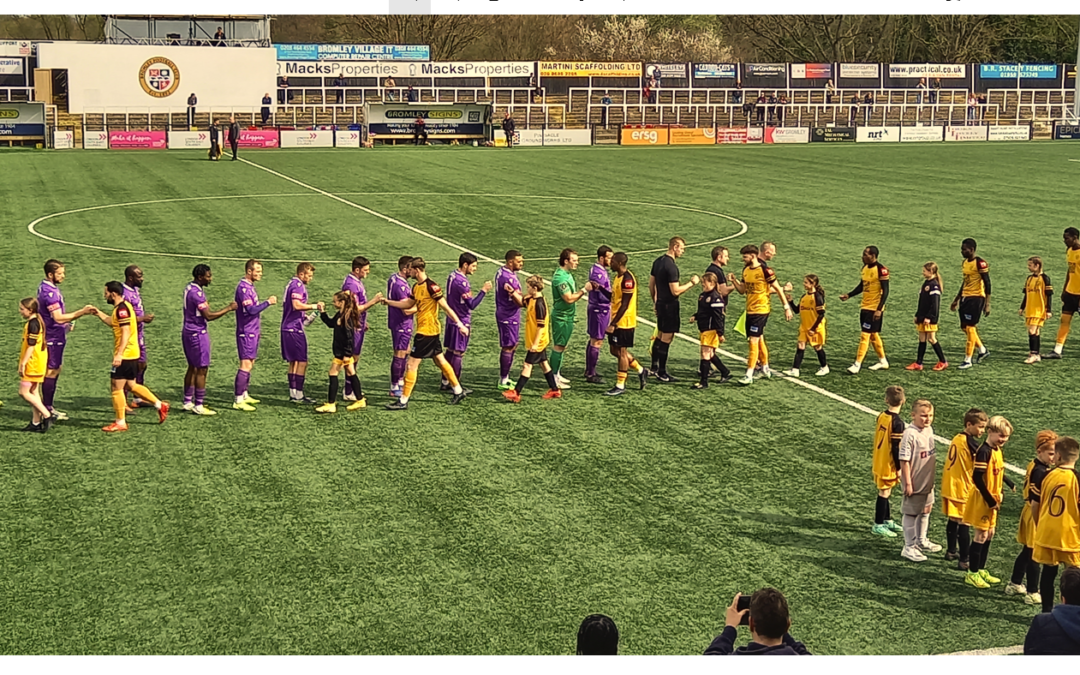 Cray Wanderers 0 Hornchurch 5 – Isthmian Premier, Sunday 10th April – Match Report