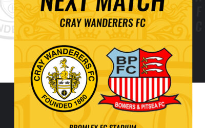 Cray Wanderers vs Bowers & Pitsea – Isthmian Premier, Sunday 18th September, 3 pm – Match Preview/Special Guest – Jay Britton – The Tudor Songbook