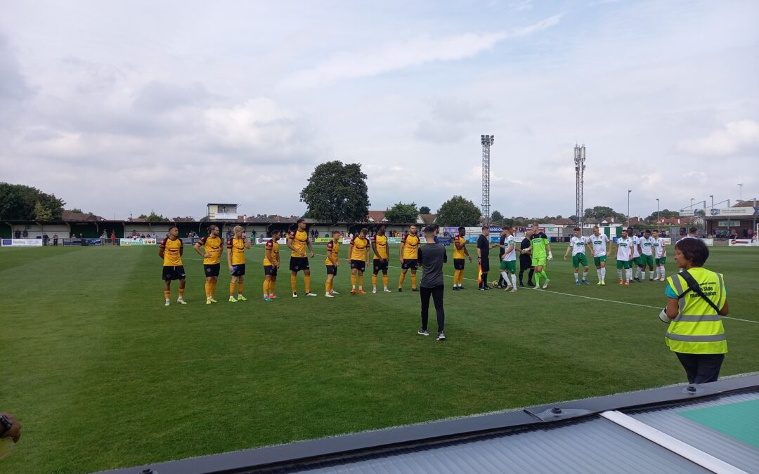 Bognor Regis Town 2 Cray Wanderers 2 – FA Cup 1st Qualifying Round, 3/9/22 – Match Report