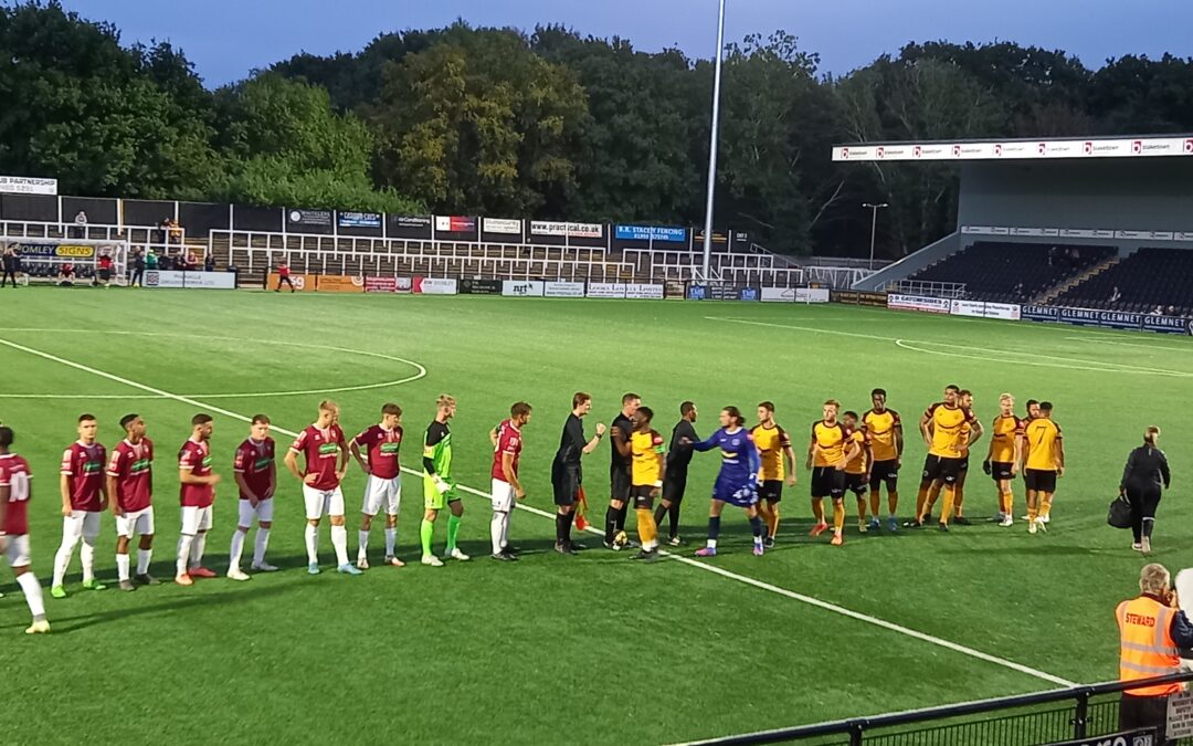 Cray Wanderers 0 Bognor Regis Town 4 – FA Cup 1QR Replay – 7/9/22, Match Report