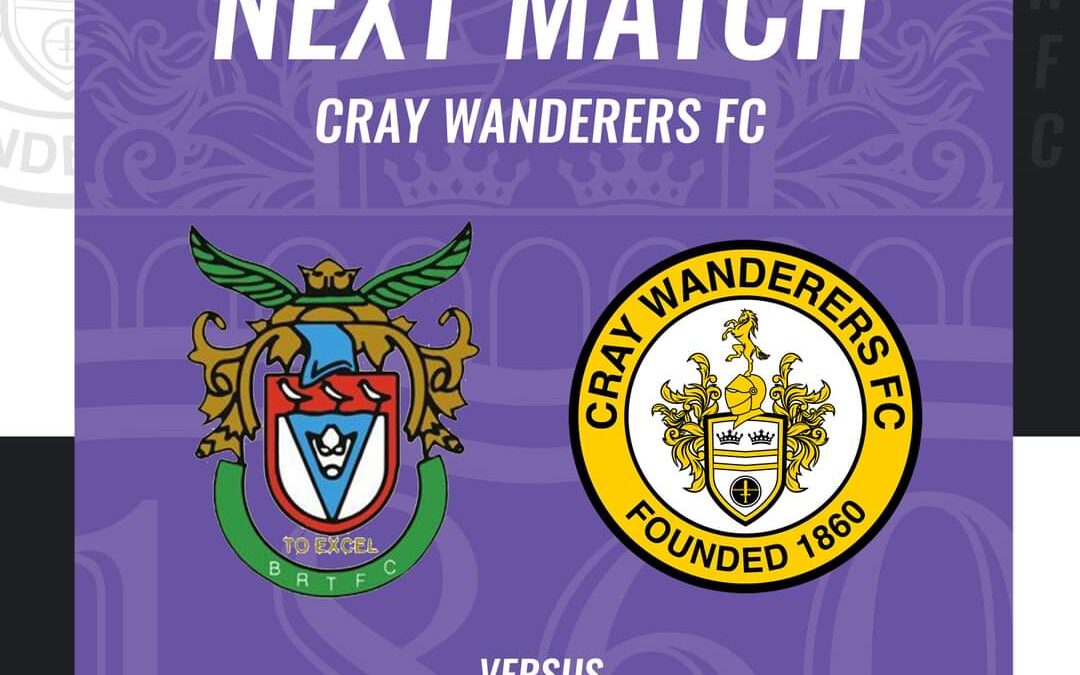 Bognor Regis Town vs Cray Wanderers – FA Cup 1st QR – Saturday, 3rd September, 3 pm – Match Preview and Directions