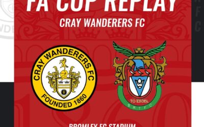 Cray Wanderers vs Bognor Regis Town – FA Cup 1QR Replay – Wednesday 7th September, 7.45 pm – Match Preview