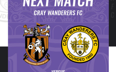 Folkestone Invicta vs Cray Wanderers – Isthmian Premier, Saturday 2nd December, 3 pm – Match Preview & Directions