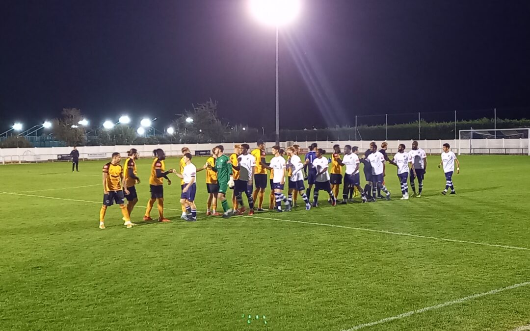 Corinthian Casuals 1 Cray Wanderers 3 – Isthmian Premier, Weds 5th October – Match Report