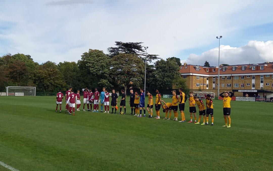 Potters Bar Town 1 Cray Wanderers 1 – Isthmian Premier – Saturday 15th October – Match Report