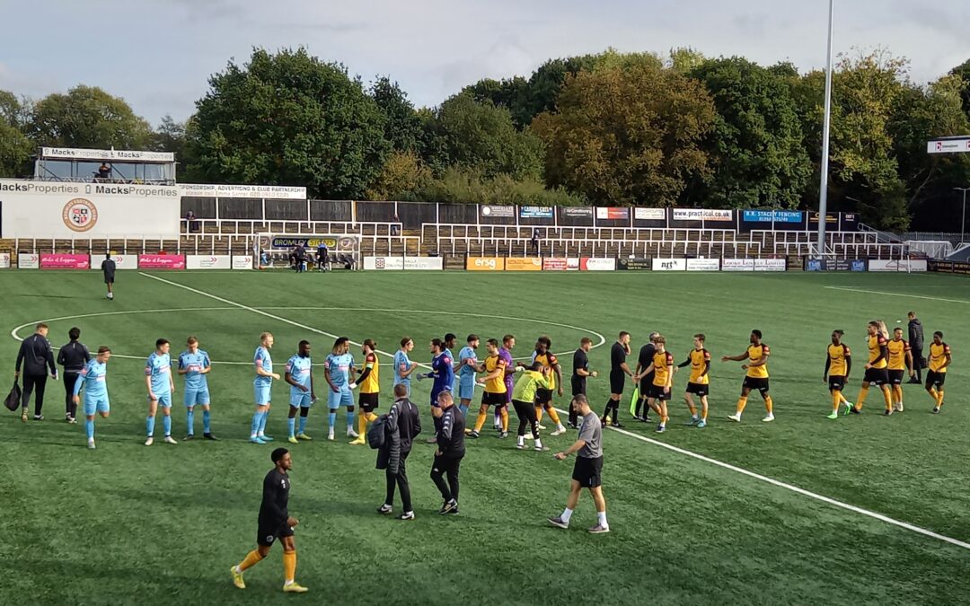 Cray Wanderers 1 Enfield Town 1 – Isthmian Premier, Saturday 22nd October – Match Report