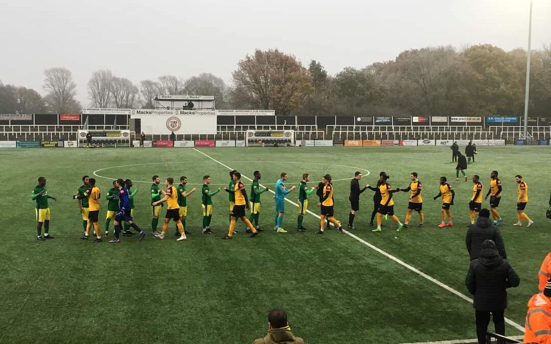 Cray Wanderers 5 Haringey Borough 1 – Isthmian Premier – Sunday 11th December – Match Report