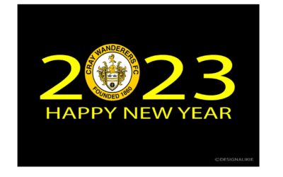 A Happy New Year and 2023 from all at Cray Wanderers