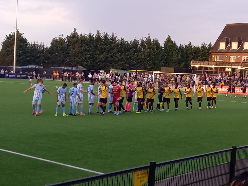 Cray Wanderers 0 Cray Valley PM 2 – Isthmian Premier – Tuesday 13th August – Match Report