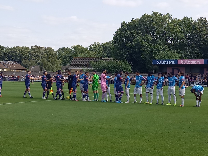 Dulwich Hamlet 2 Cray Wanderers 1 – Isthmian Premier – Monday 26th August – Match Report