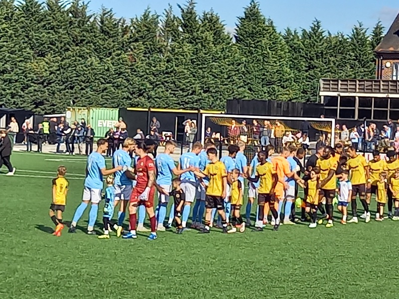 Cray Wanderers 3 Hastings United 0 – FA Cup 3QR – Saturday 28th September – Match Report