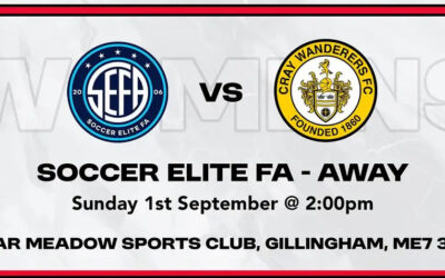 Soccer Elite FA Women vs Cray Wanderers Women – Adobe Women’s FA Cup 1st Qualifying Round – Sunday 1st September, 2 pm