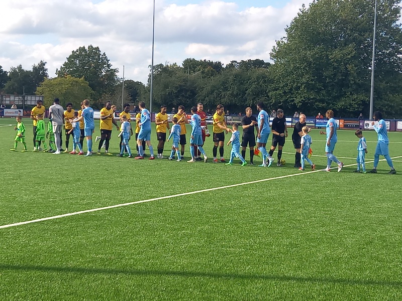 Brentwood Town 1 Cray Wanderers 1 – FA Trophy 3QR – Brentwood Town win 4-3 on penalties – Saturday 5th October – Match Report