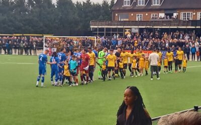 Cray Wanderers 0 Tonbridge Angels 1 – FA Cup 4QR – Saturday 12th October – Match Report