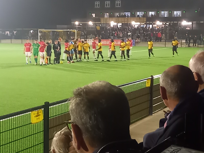 Cray Wanderers 1 Chatham Town 4 – Isthmian Premier – Tuesday 15th October – Match Report