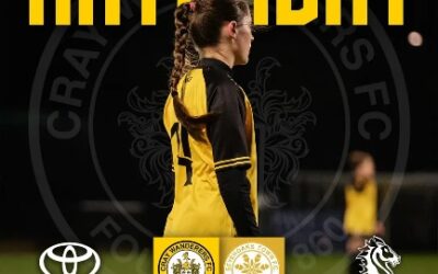 Cray Wanderers Women vs Sevenoaks Town Women – SECWFL Premier – Sunday 13th October, 4.30 pm