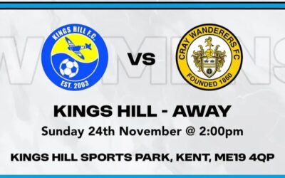 Kings Hill Women vs Cray Wanderers Women – SECWFL Premier – 24/11/24 – MATCH POSTPONED