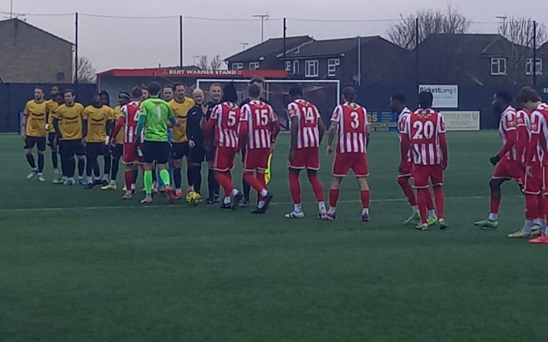 Bowers & Pitsea 0 Cray Wanderers 1 – Isthmian Premier – Saturday 7th December – Match Report