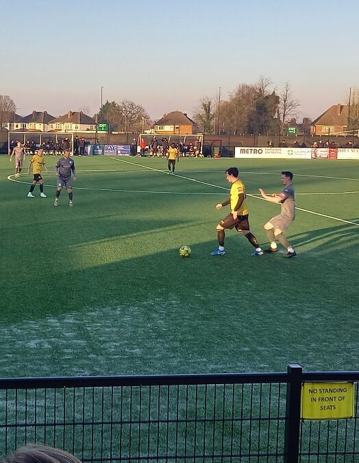 Cray Wanderers 1 Potters Bar Town 0 – Isthmian Premier – Saturday 11th January – Match Report