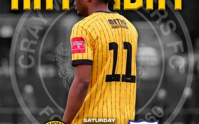 Cray Wanderers vs Potters Bar Town – Isthmian Premier – Saturday 11th January, 3 pm – Match Preview, the pre-match thoughts of Neil Smith & Directions for newcomers