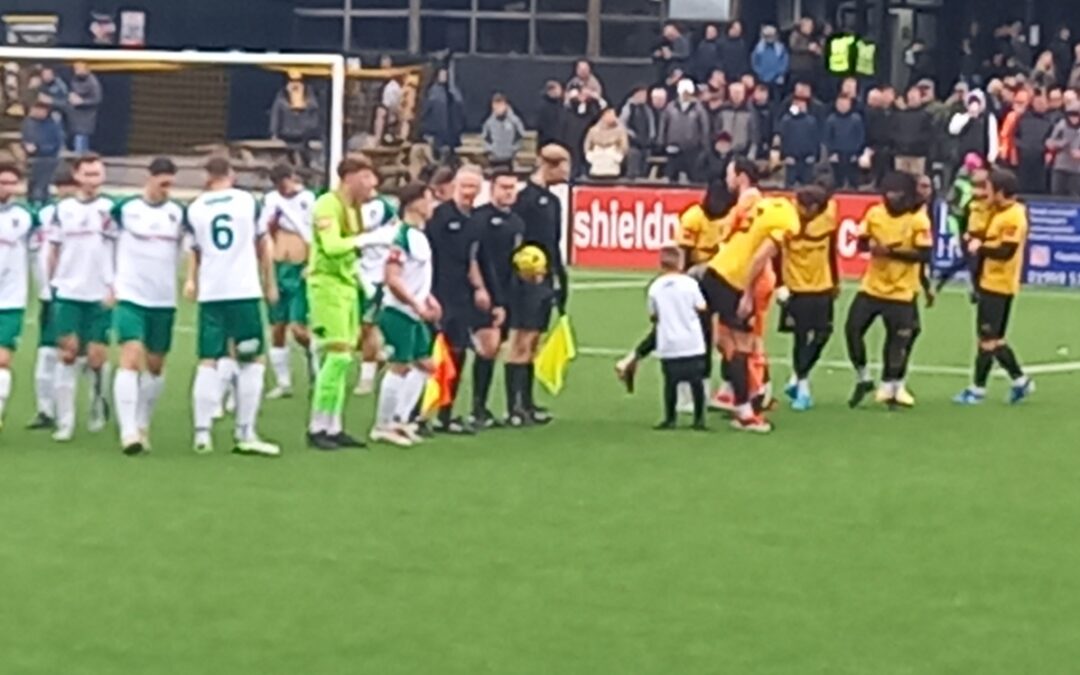 Cray Wanderers 1 Bognor Regis Town 1 – Isthmian Premier – Saturday 1st February – Match Report